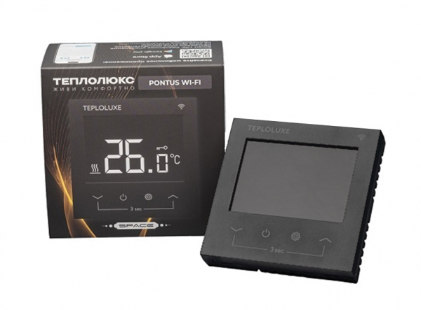 Теплолюкс Pontus Space Wi-Fi черный
